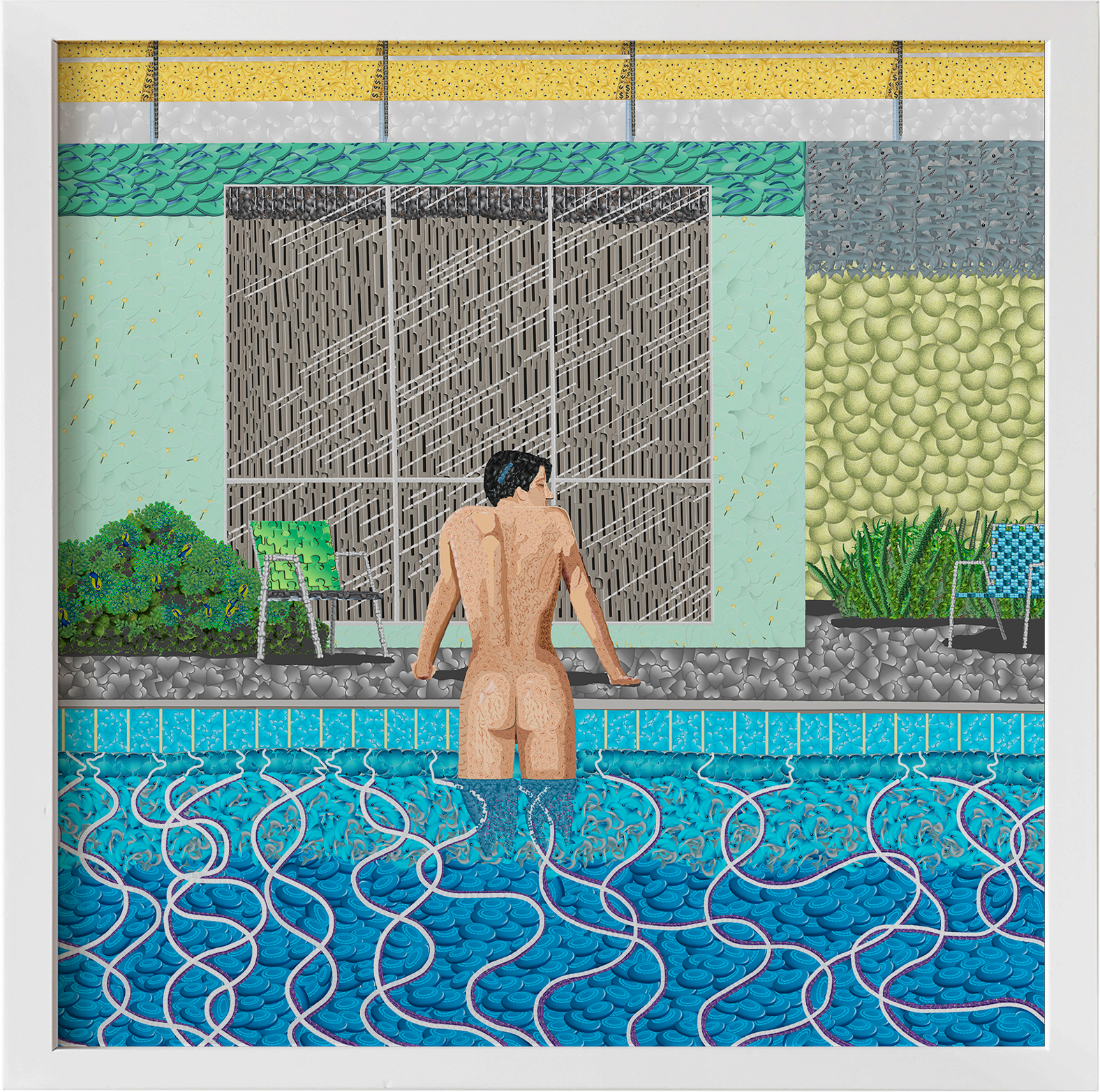 Pool Boy (Peter Getting Out of Nick’s Pool) Image