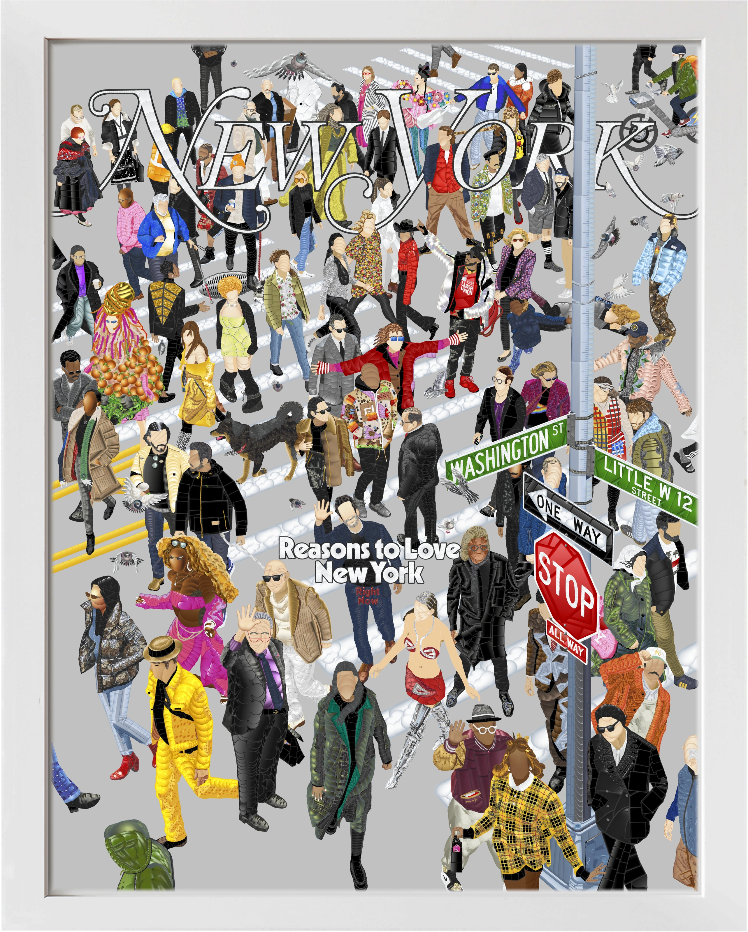 If You Can Make It There… — framed artwork