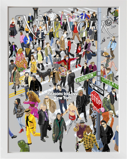 If You Can Make It There… — framed artwork