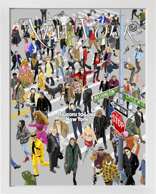 If You Can Make It There… — framed artwork