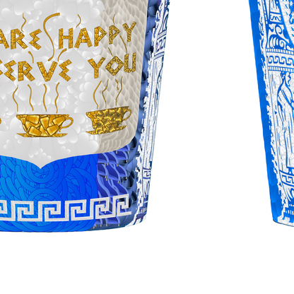 We Are Happy to Serve You — detail 4
